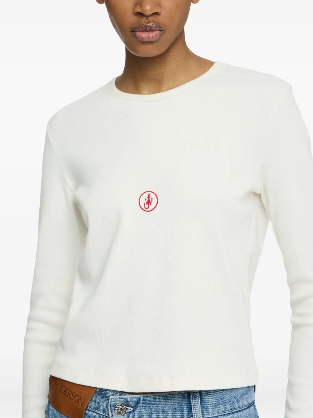 JW ANDERSON Embroidered Anchor Mini Underpinning for Women