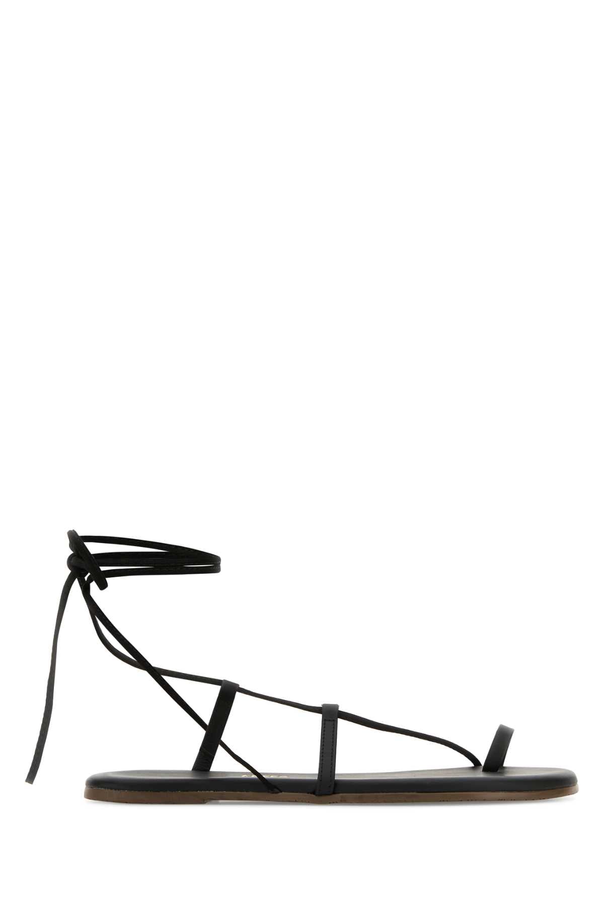 TKEES Leather Jo Sandals for Women