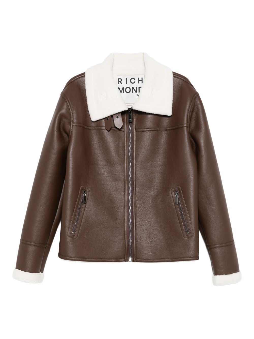 JOHN RICHMOND Sophisticated Brown Jacket for Men