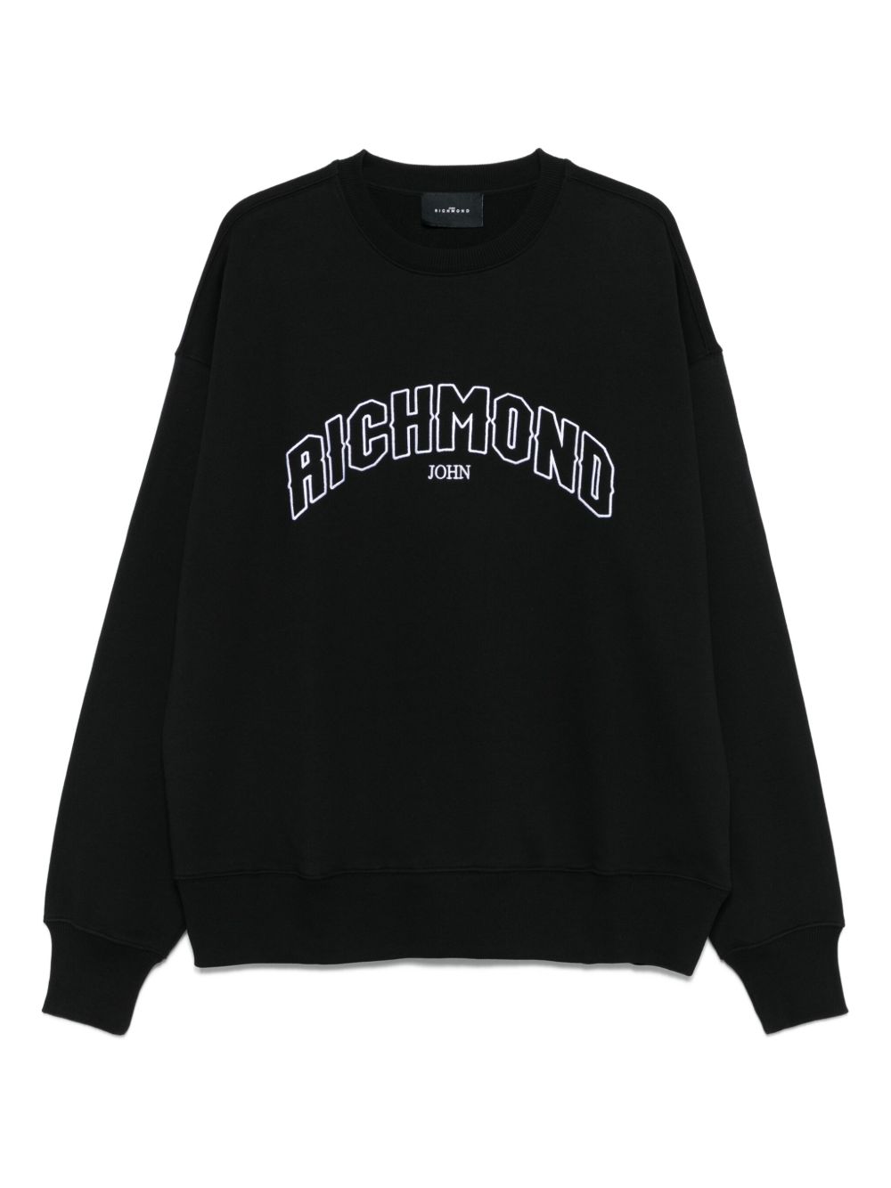JOHN RICHMOND Classic Black Sweatshirt for Men