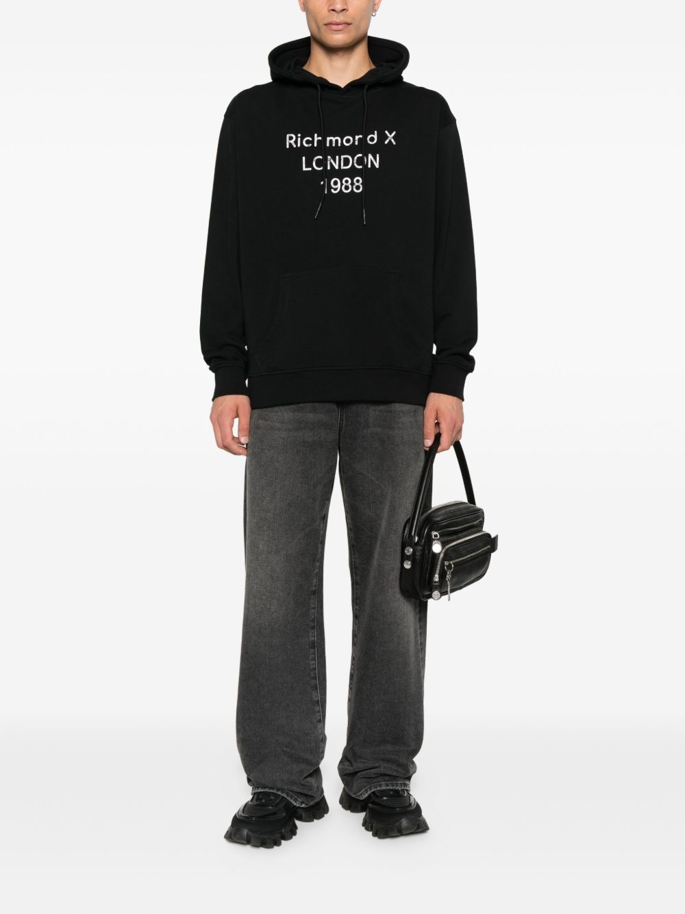 JOHN RICHMOND Classic Fit Sweatshirt for Men