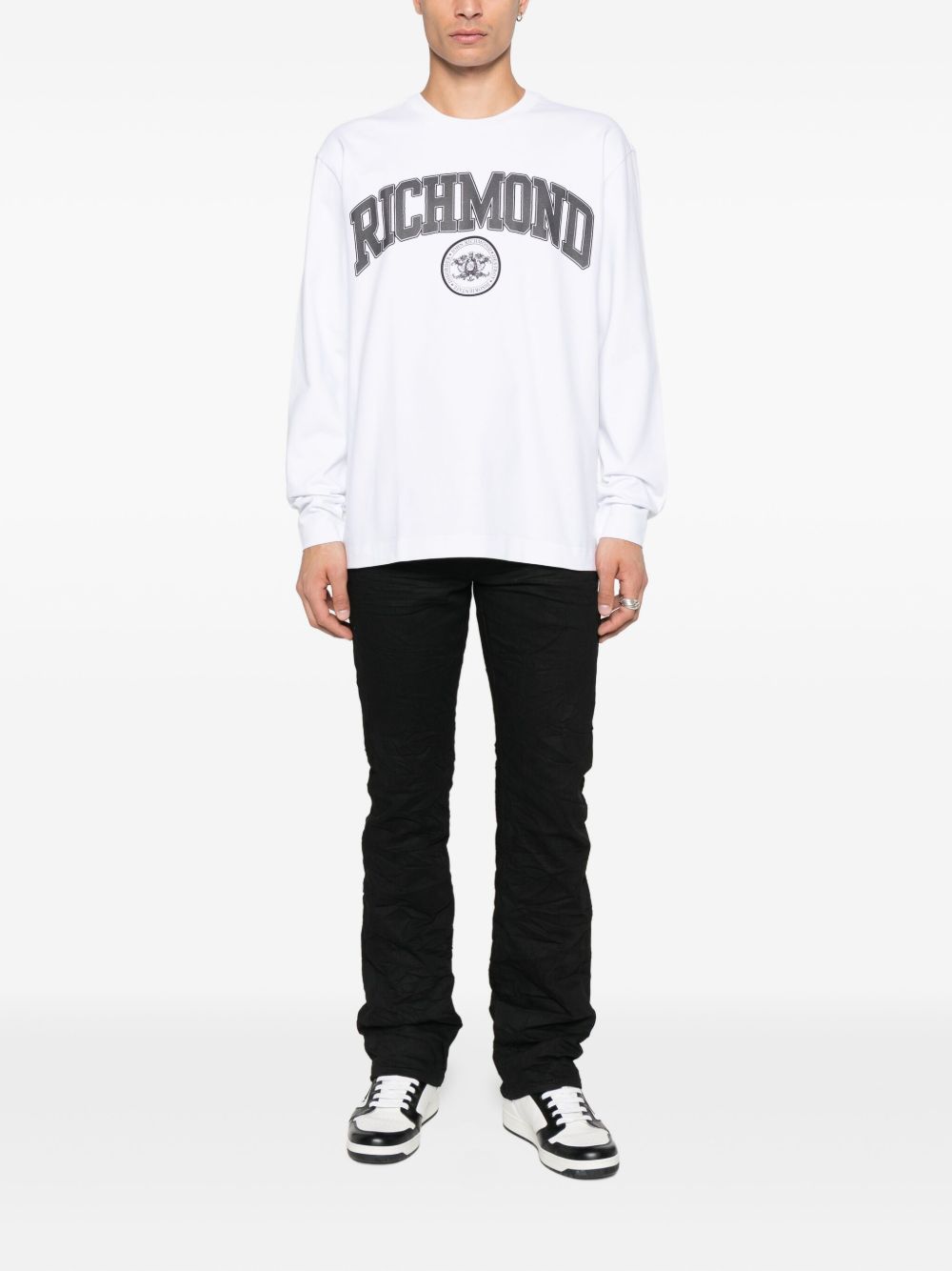 JOHN RICHMOND Classic Fit T-Shirt for Men - Fall Winter 2025