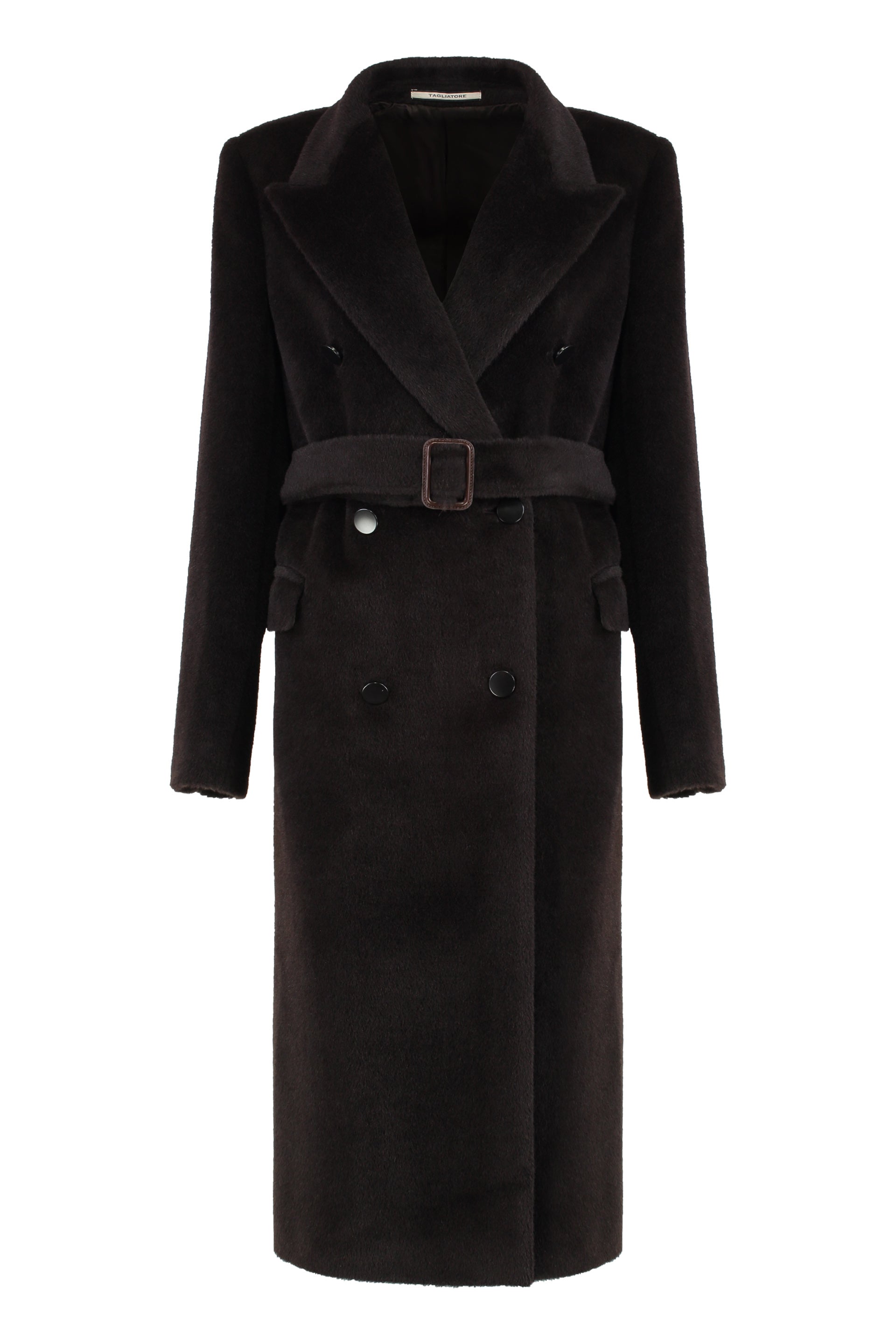 0205 TAGLIATORE Elegant Faux Fur Jacket for Women