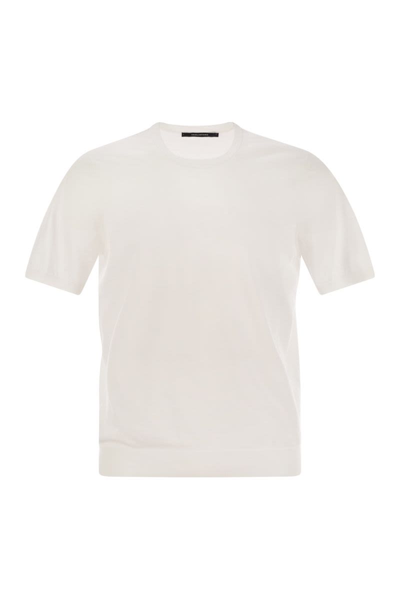 TAGLIATORE Essential Short-Sleeved Cotton T-Shirt