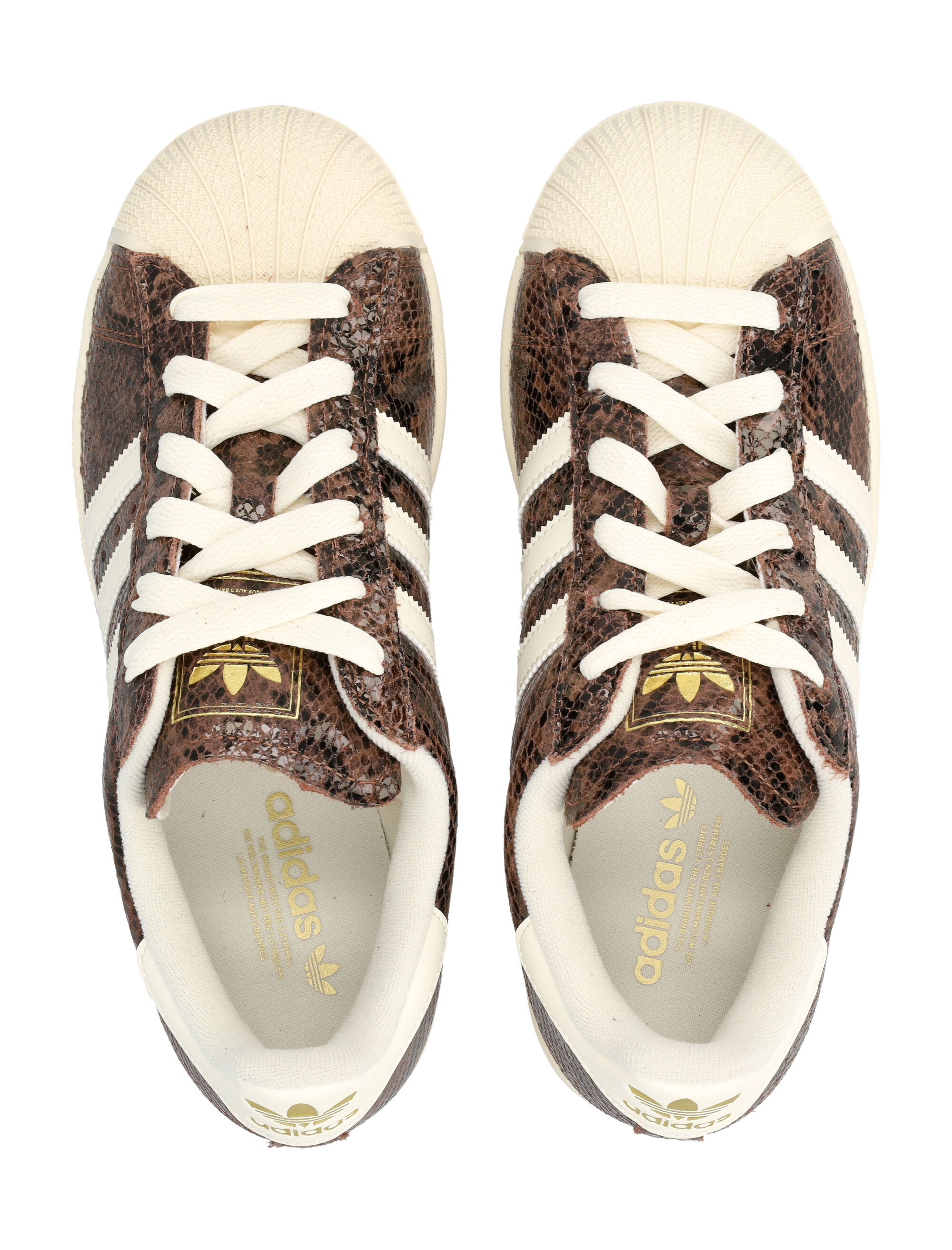 ADIDAS ORIGINALS Women's Premium Leather Superstar II Sneakers