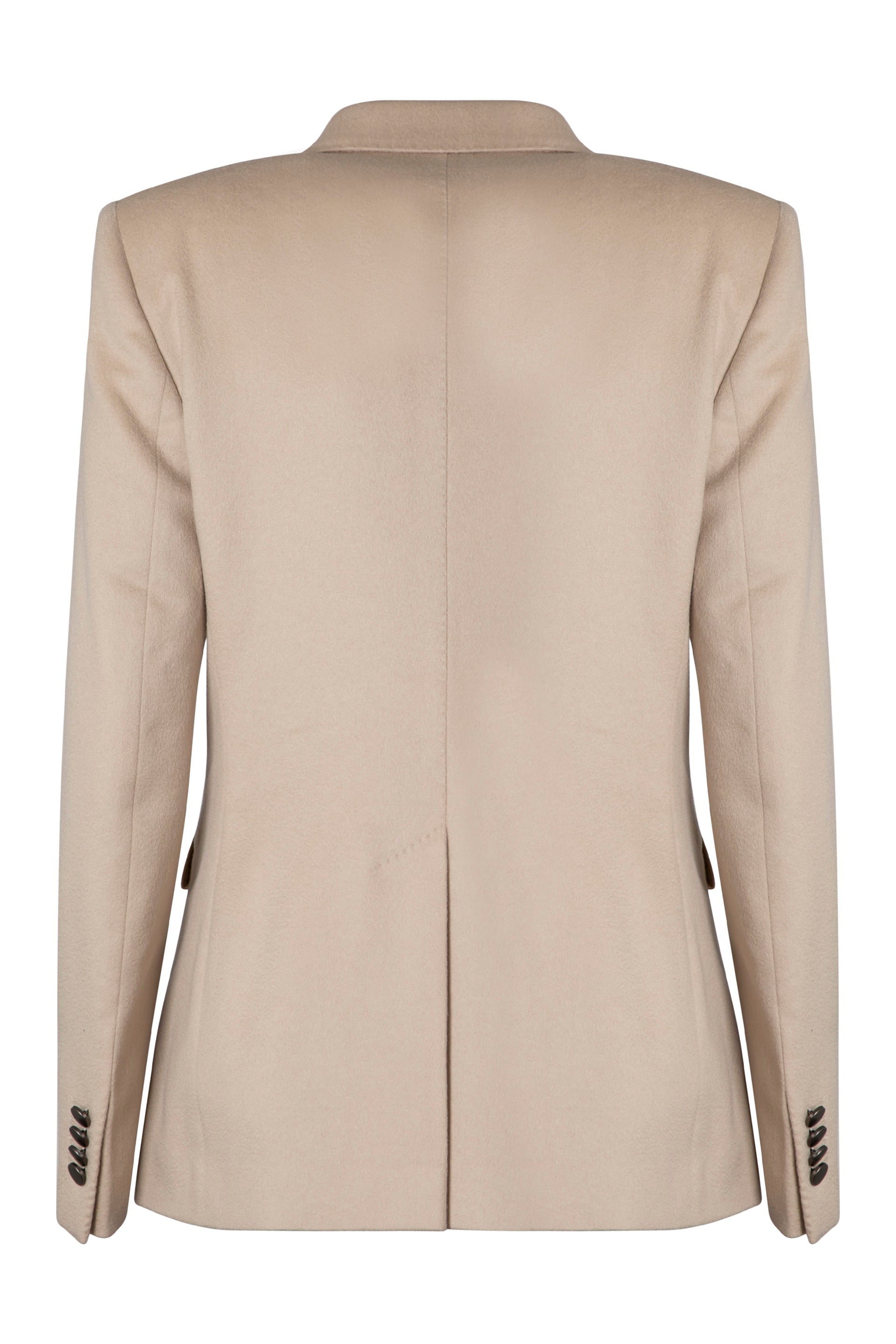0205 TAGLIATORE Double-Breasted Cashmere Blazer for Women
