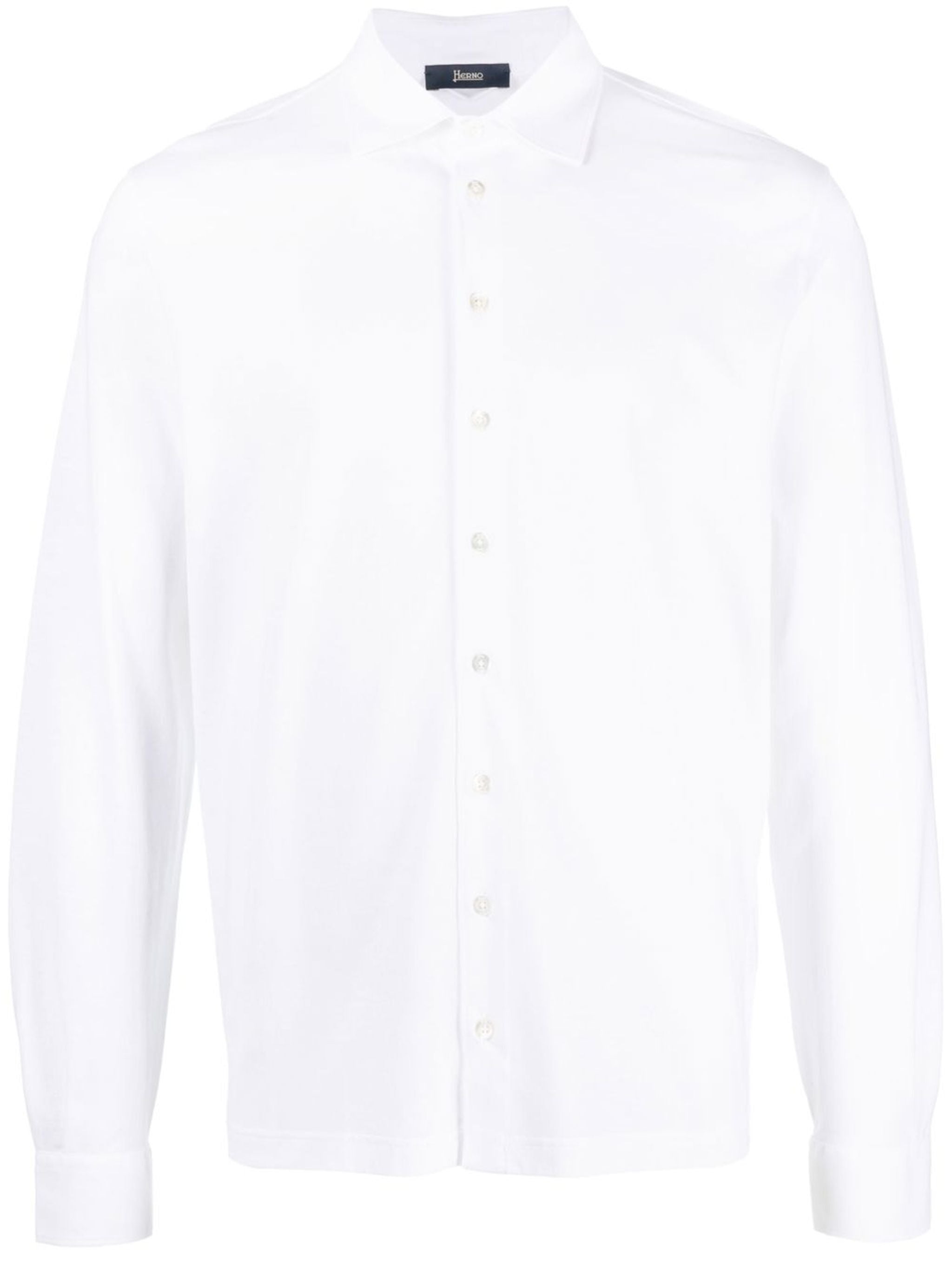 HERNO Men's Classic Button-Up Shirt
