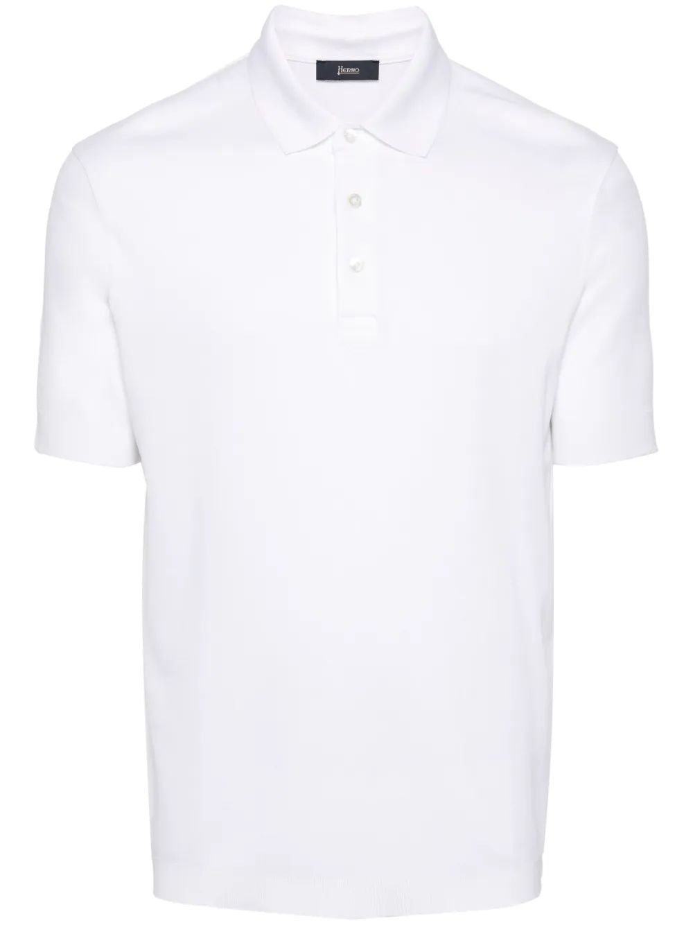 HERNO Men's Knit Polo Shirt