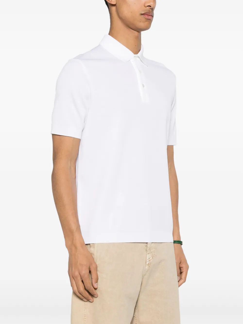 HERNO Men's Knit Polo Shirt