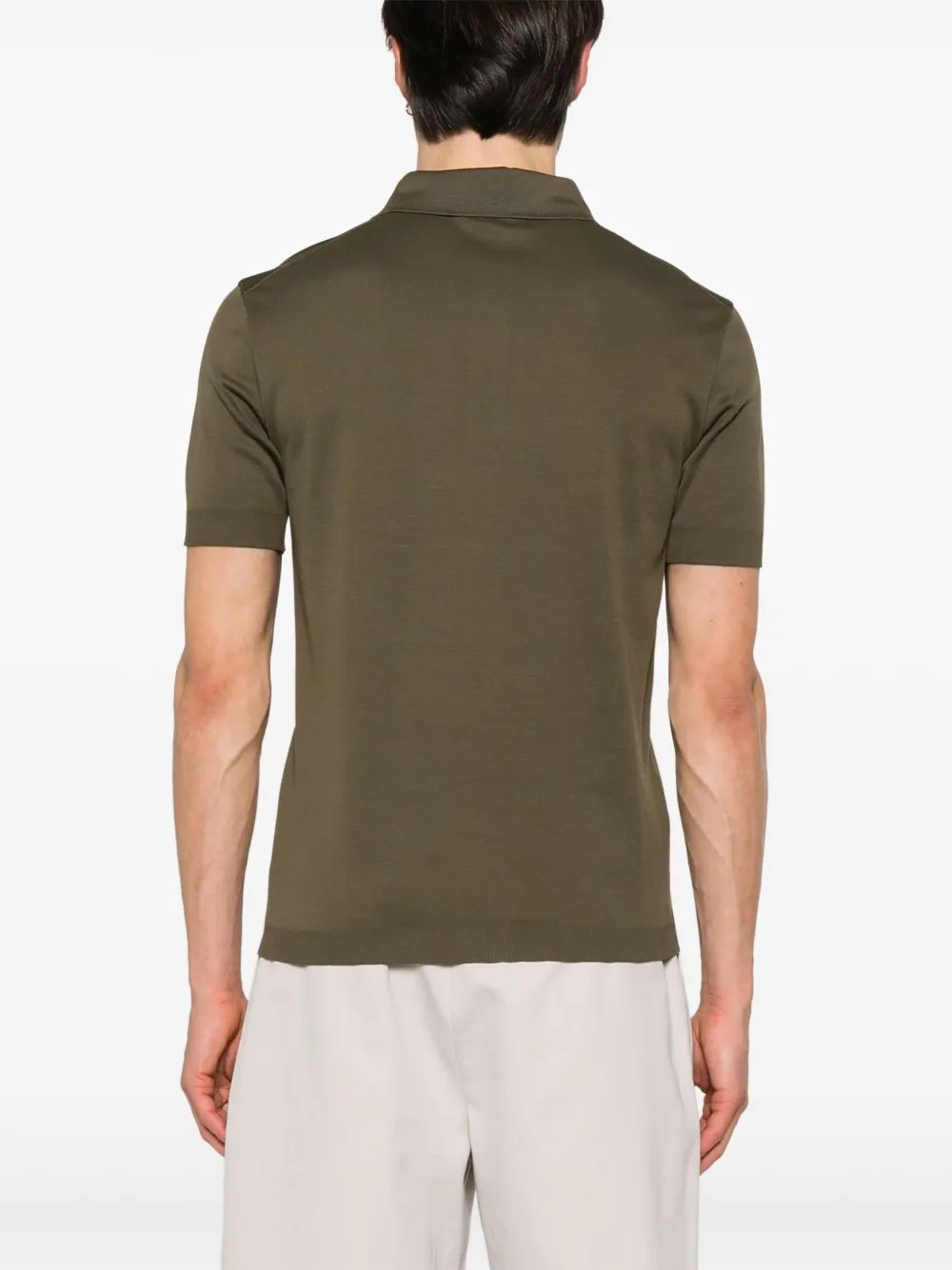 HERNO Men's Knit Polo Shirt - SS25 Collection