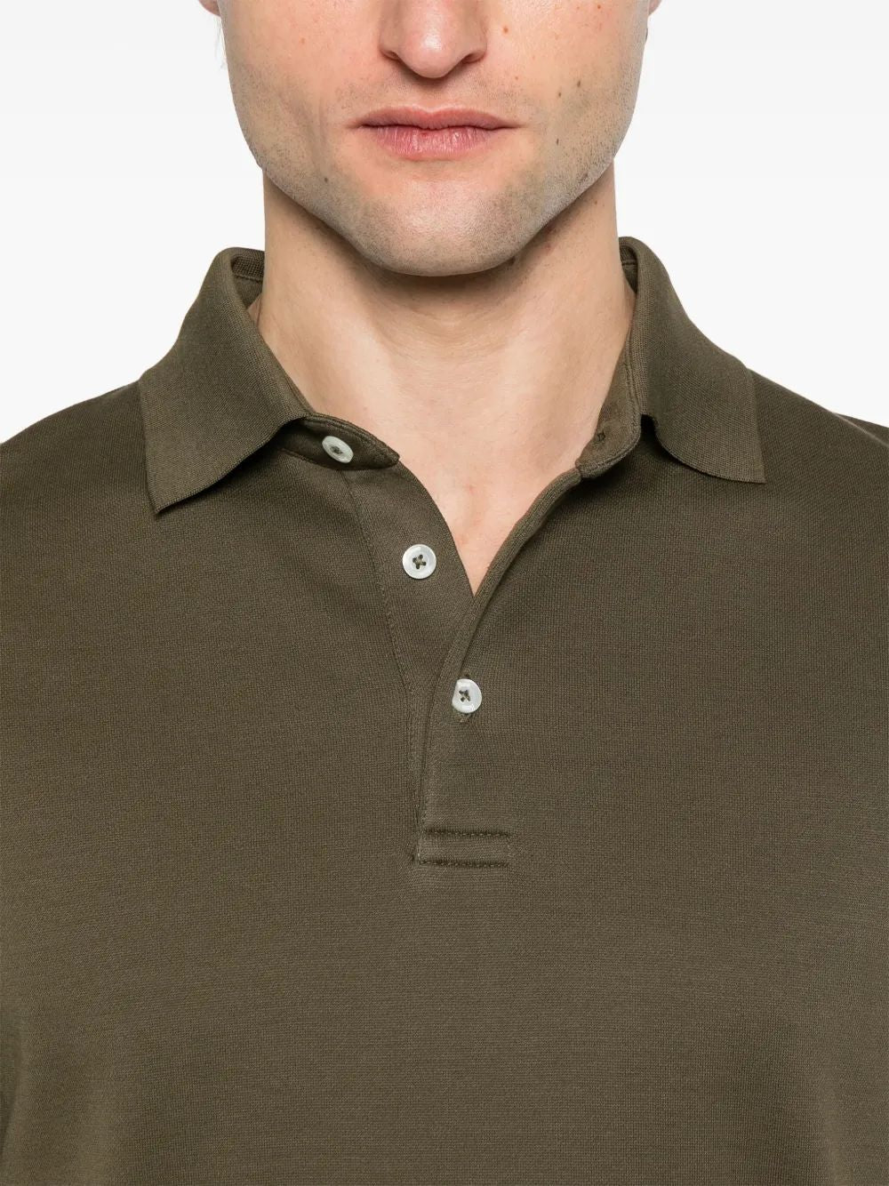 HERNO Men's Knit Polo Shirt - SS25 Collection