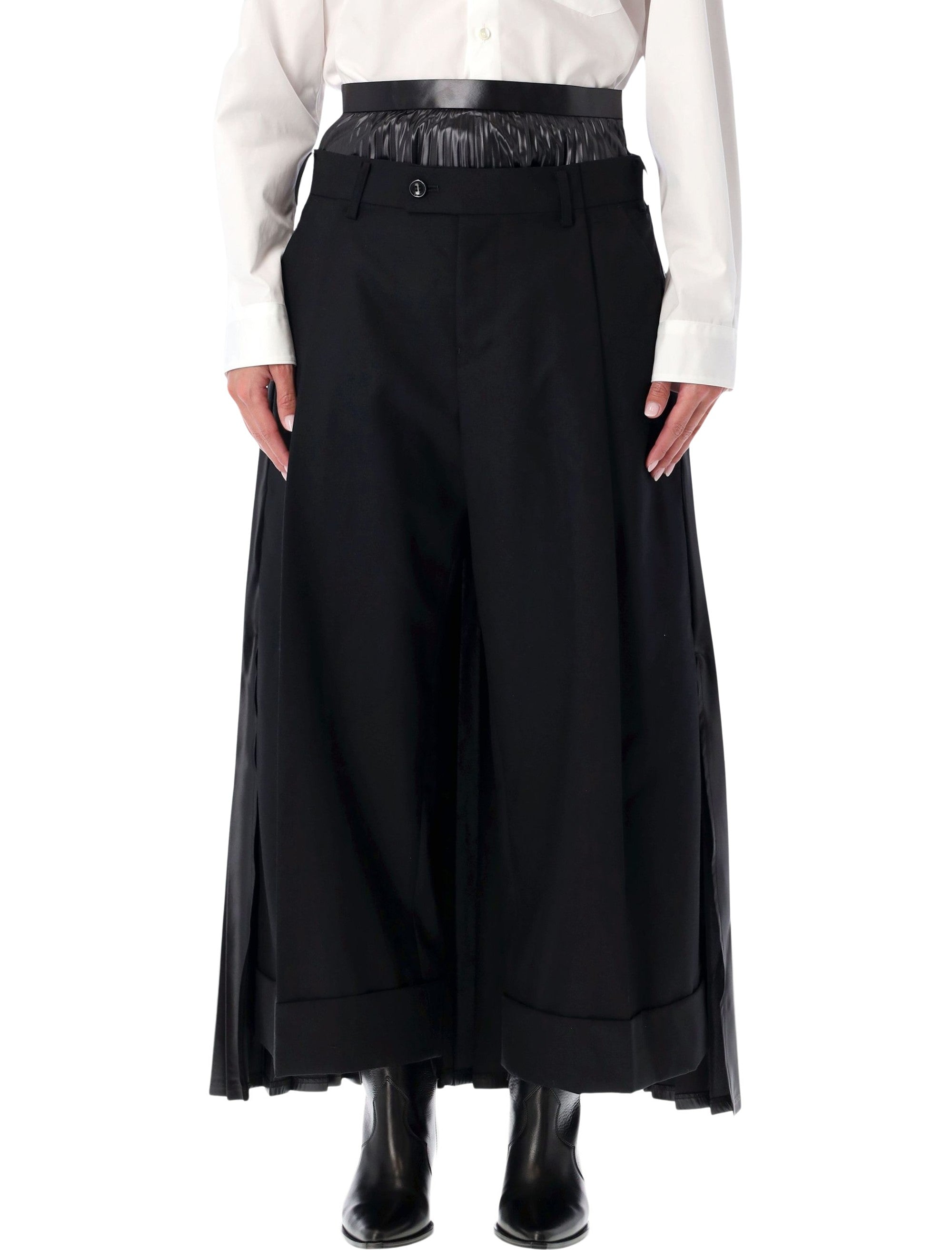 JUNYA WATANABE Pleated Skirt Pants - Size M