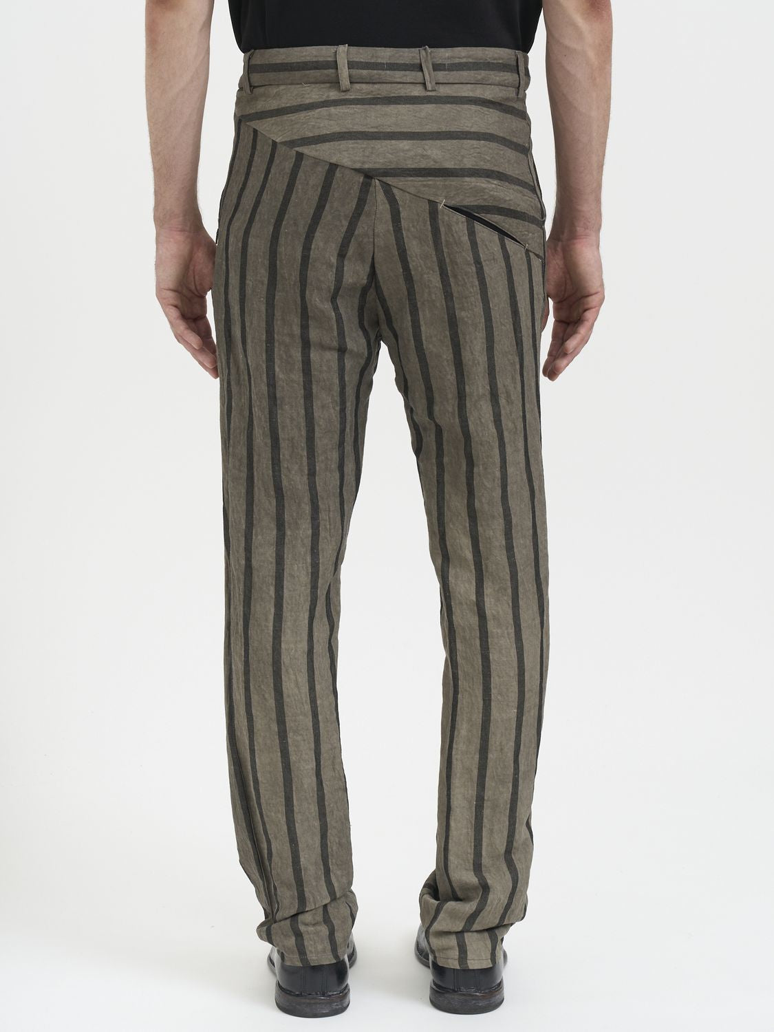 NOSTRASANTISSIMA Men's Striped Pants - Size 50