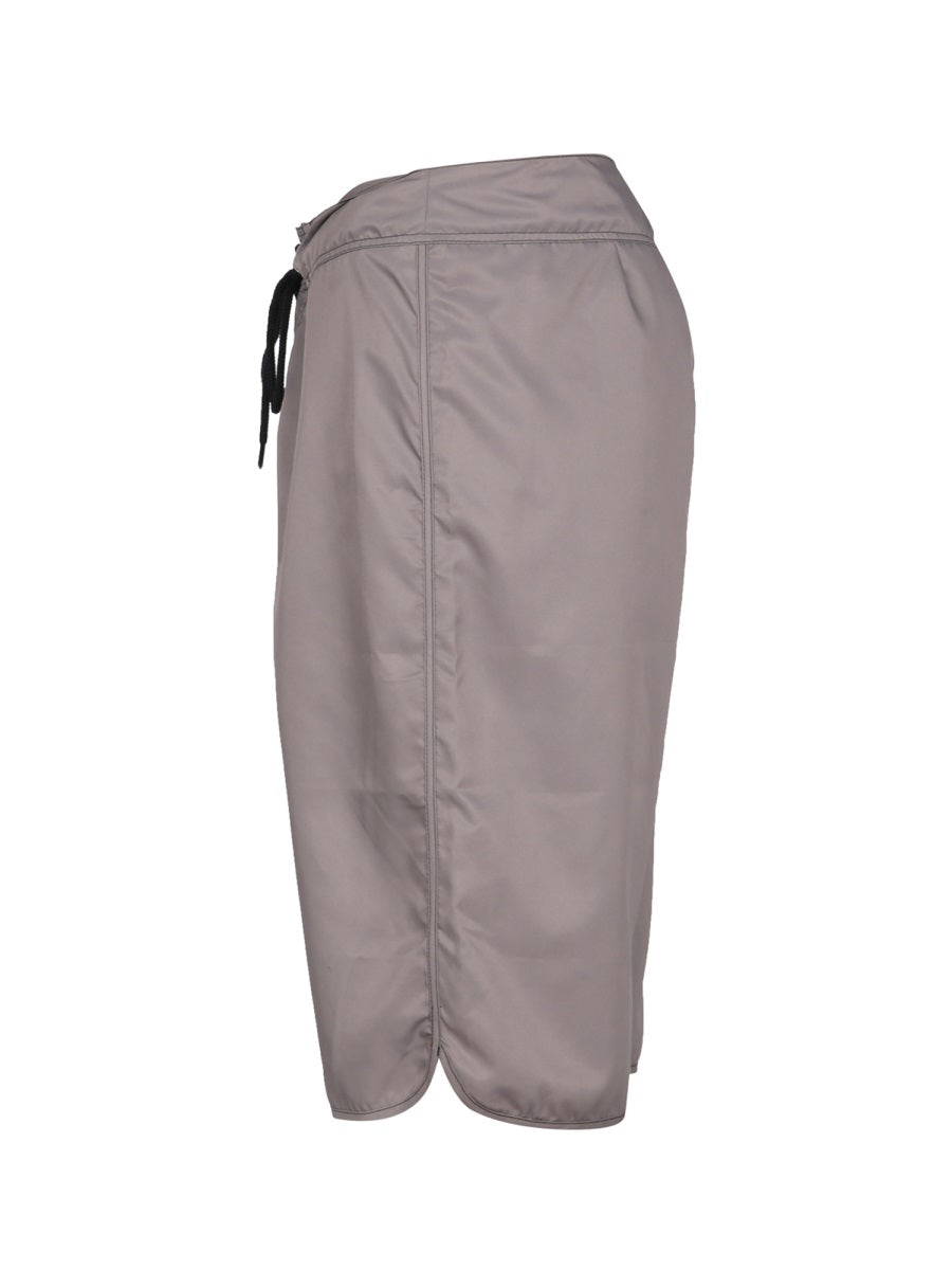 JIL SANDER Men's Long Swimsuit with Front Lace Closure