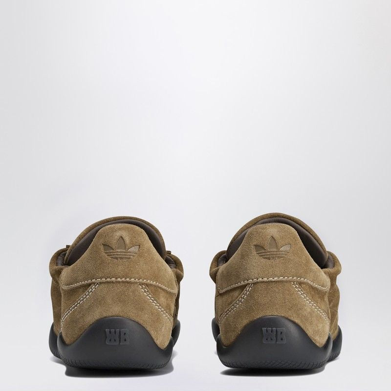 ADIDAS X WALES BONNER Men's Brown Suede Lace-Up Sneakers