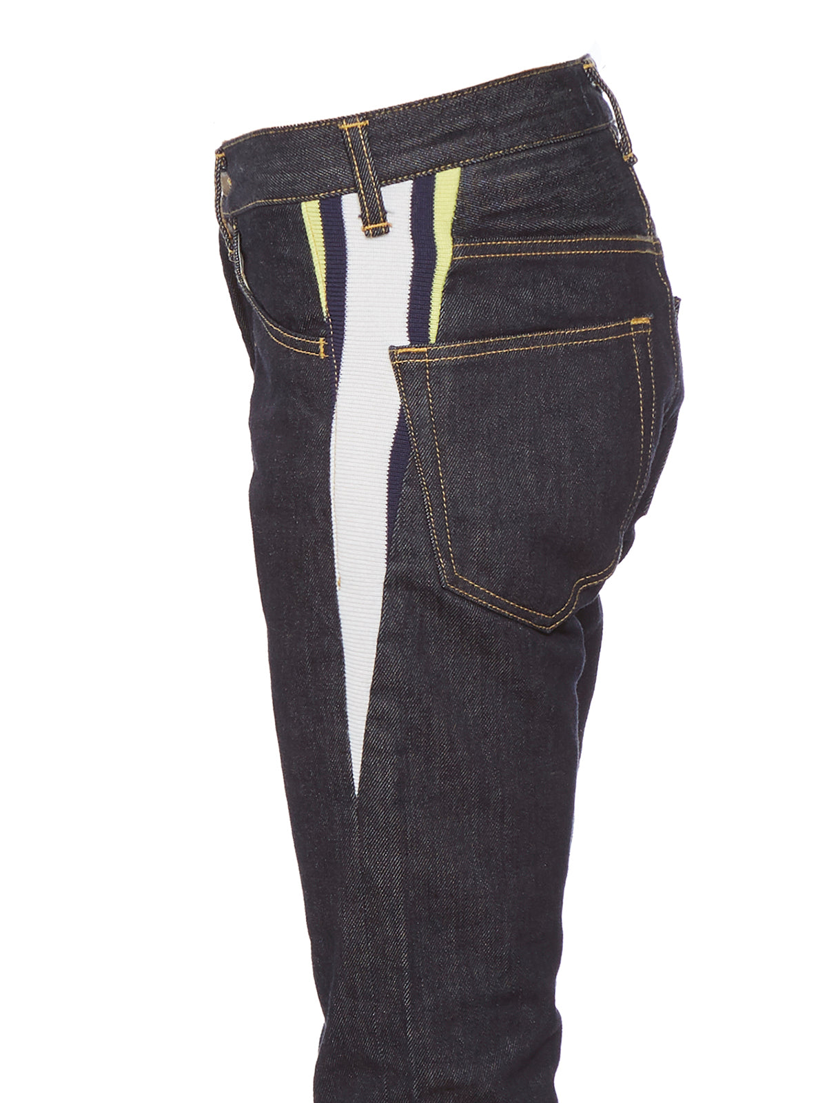 FACETASM Trendy Jeans with Colored Sideband - Size III
