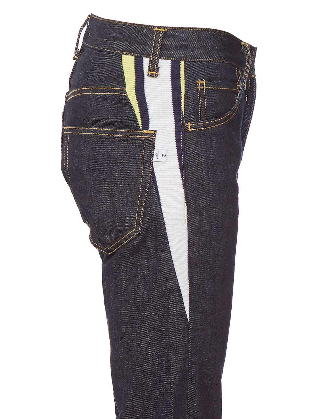 FACETASM Trendy Jeans with Colored Sideband - Size III