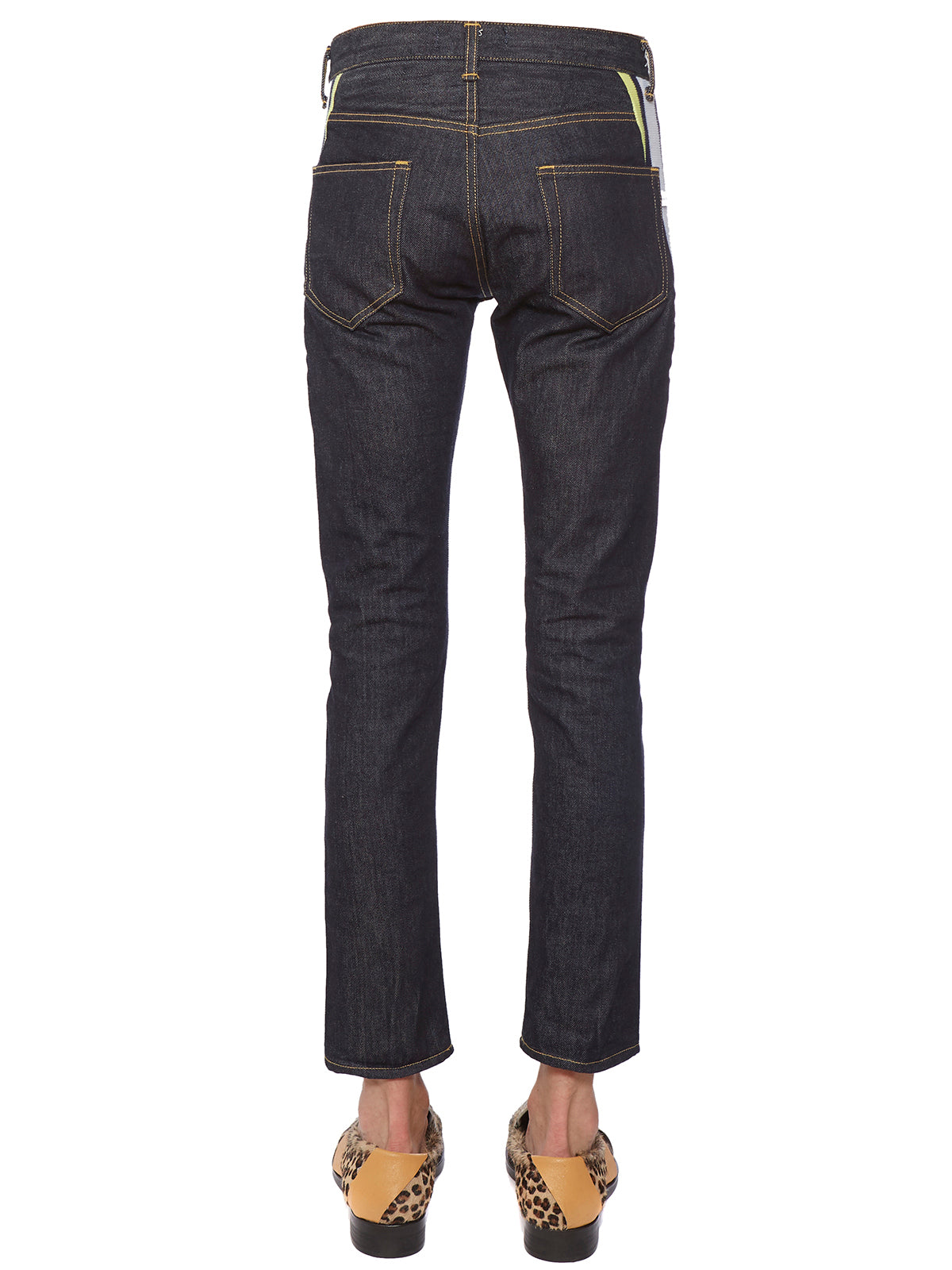 FACETASM Trendy Jeans with Colored Sideband - Size III