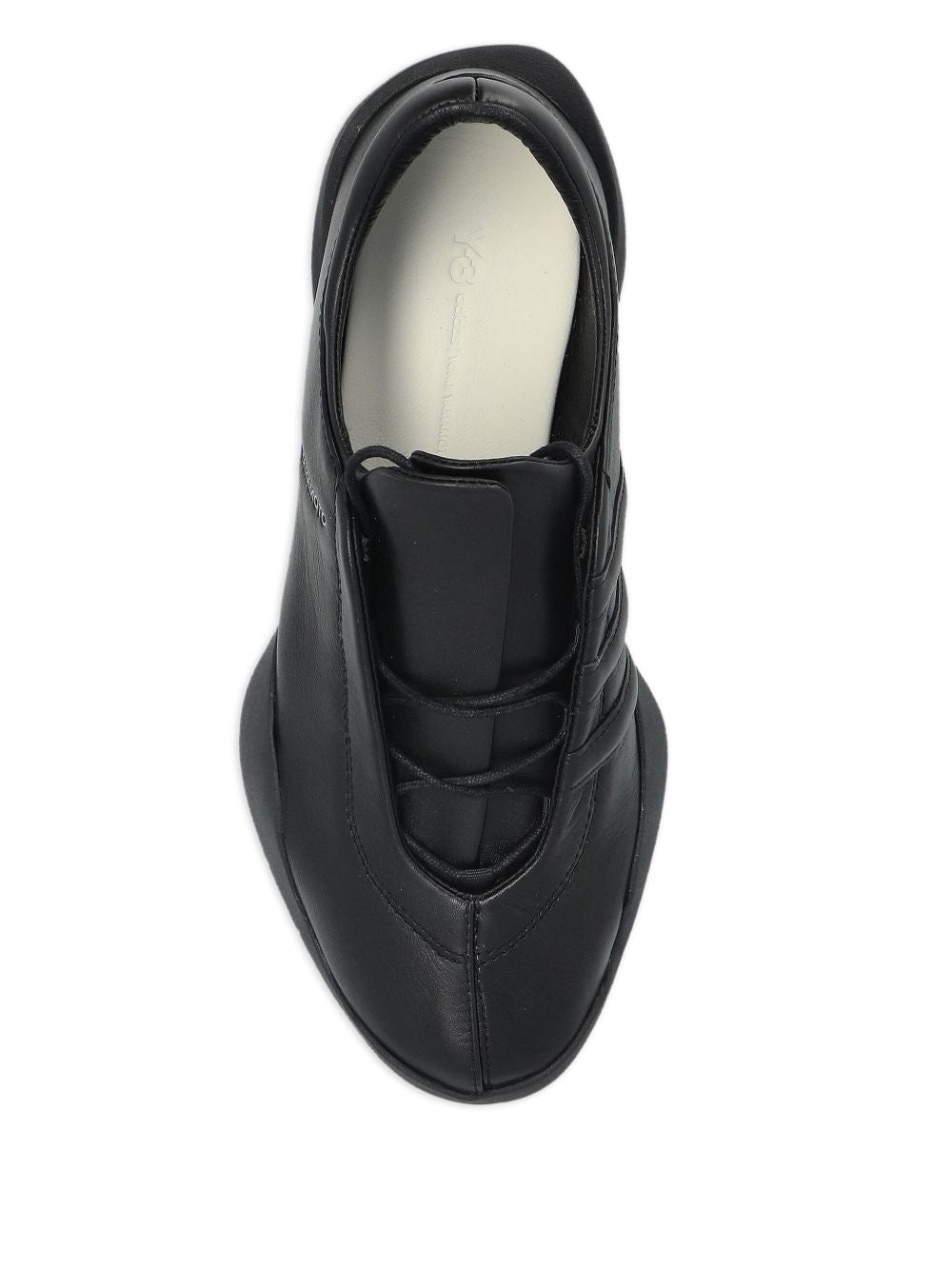 Y-3 Regu Leather Sneakers for Men - Standard Sizing