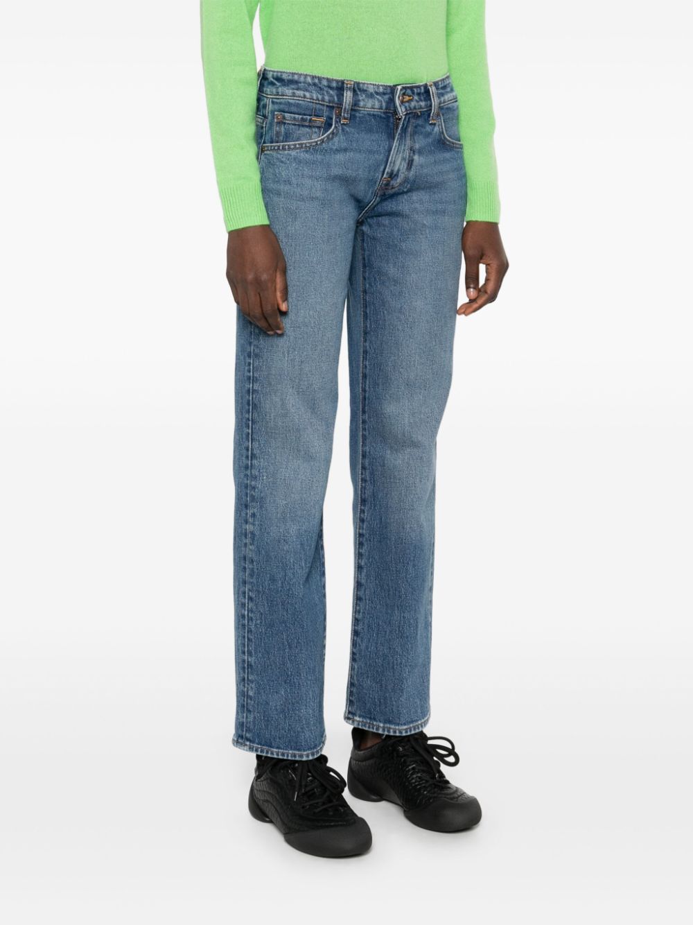 7 FOR ALL MANKIND Calie Straight Leg Jeans