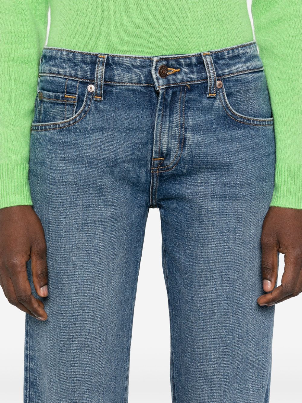 7 FOR ALL MANKIND Calie Straight Leg Jeans