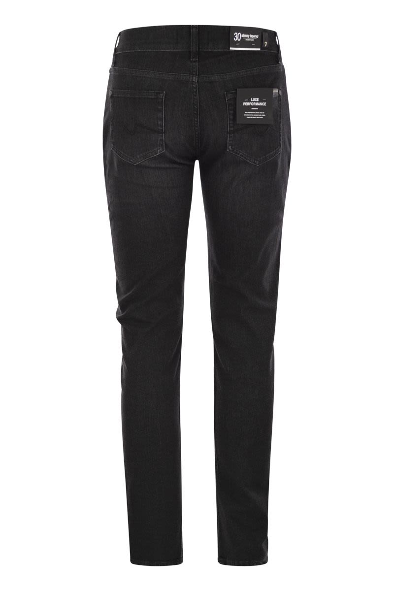 7 FOR ALL MANKIND Men's Slimmy Tapered Mid-Rise Jeans