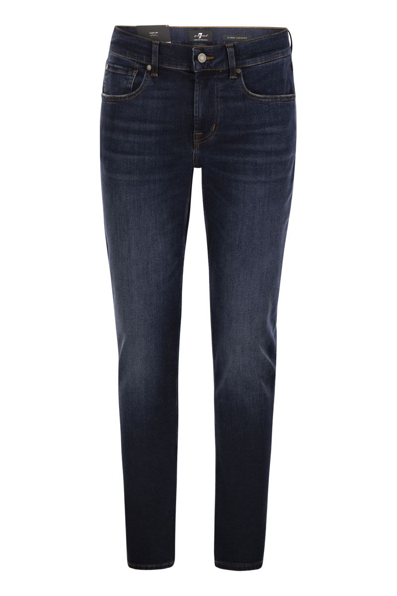 7 FOR ALL MANKIND Mid-Rise Slimmy Tapered Jeans - Men's