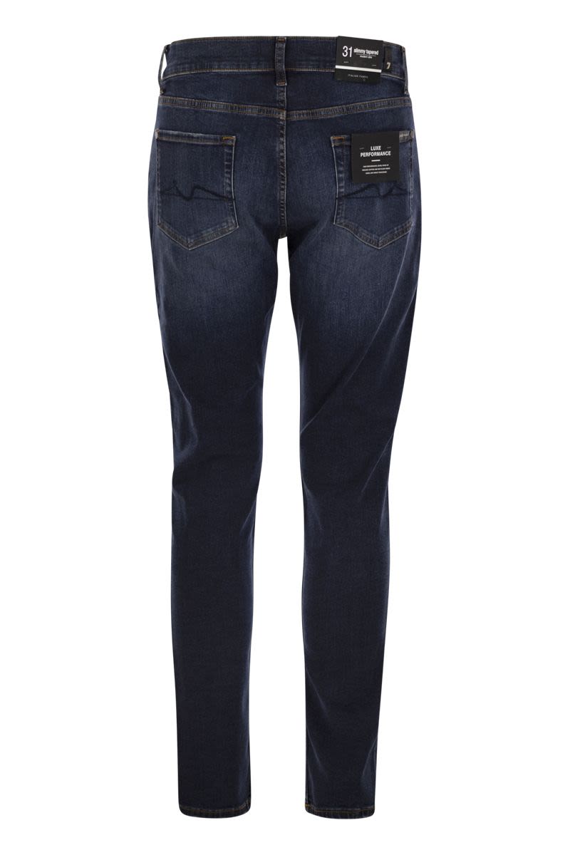 7 FOR ALL MANKIND Mid-Rise Slimmy Tapered Jeans - Men's
