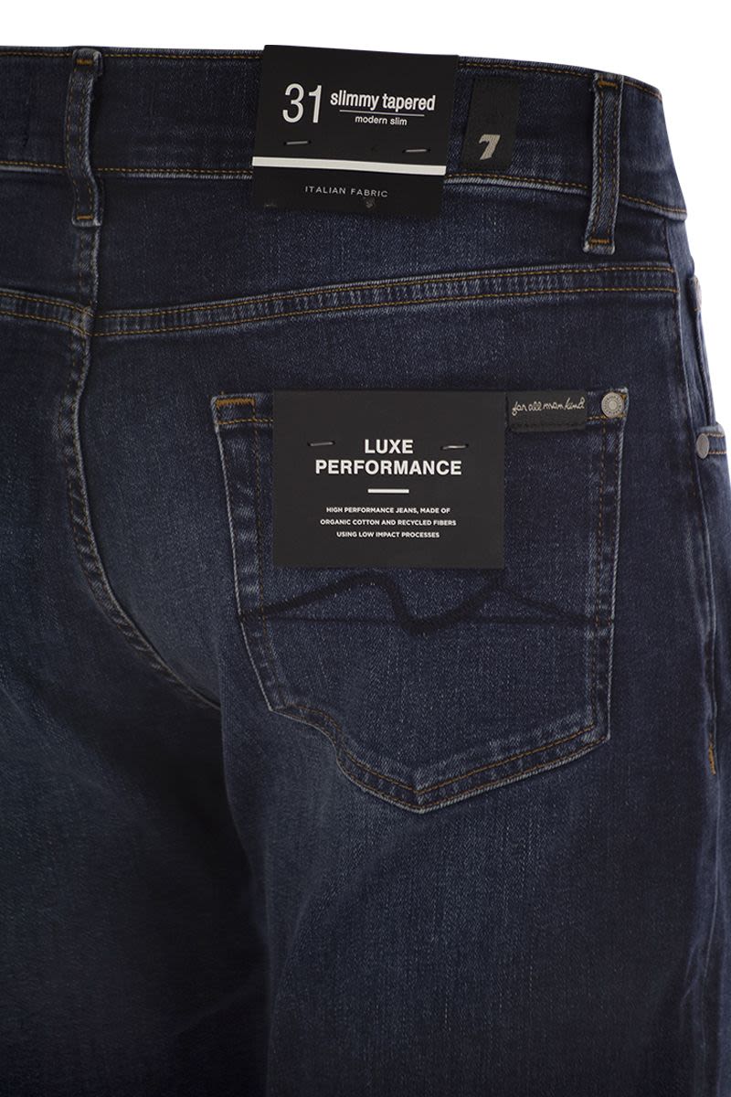 7 FOR ALL MANKIND Mid-Rise Slimmy Tapered Jeans - Men's