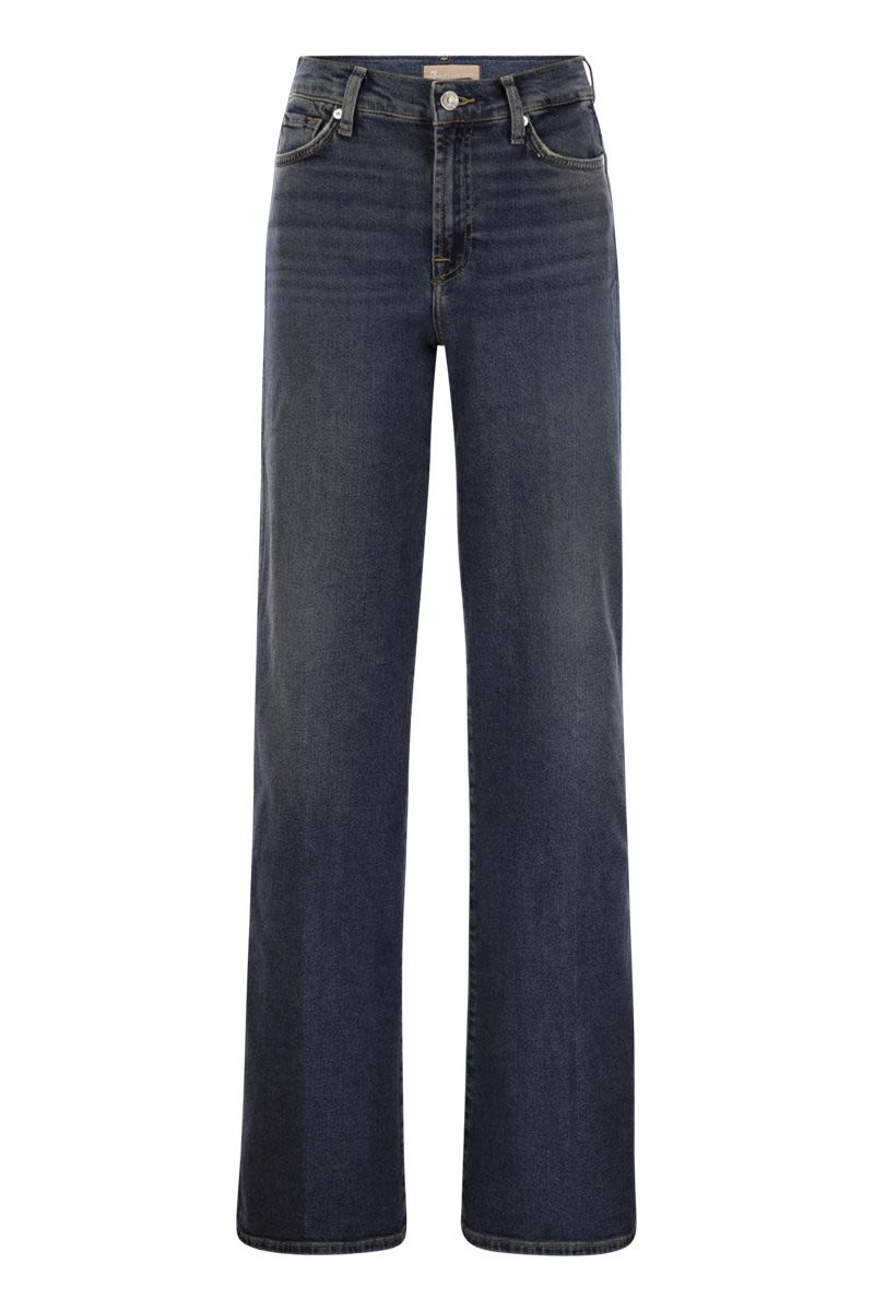 7 FOR ALL MANKIND High-Waisted Wide-Leg Jeans