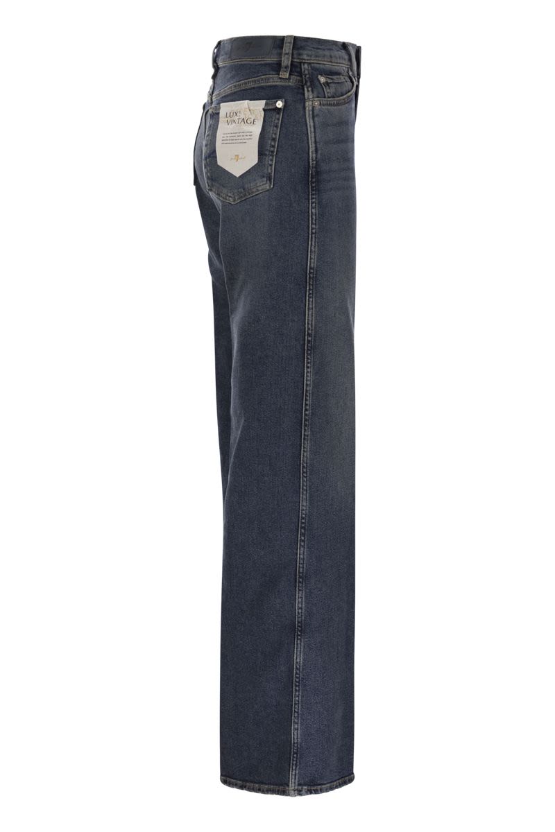 7 FOR ALL MANKIND High-Waisted Wide-Leg Jeans