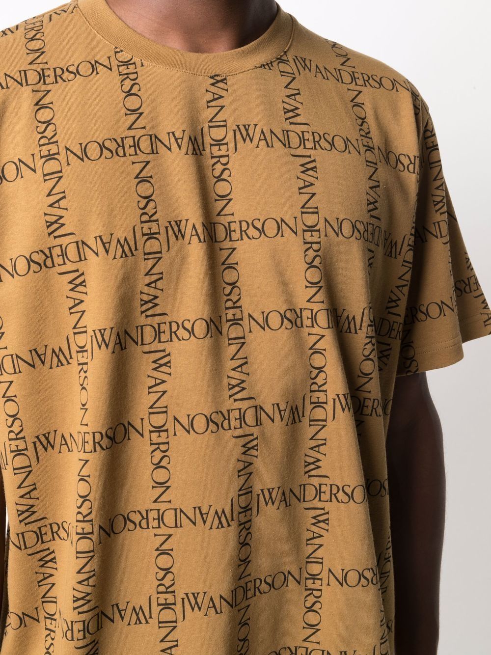 JW ANDERSON Oversize Short Sleeve Logo T-Shirt