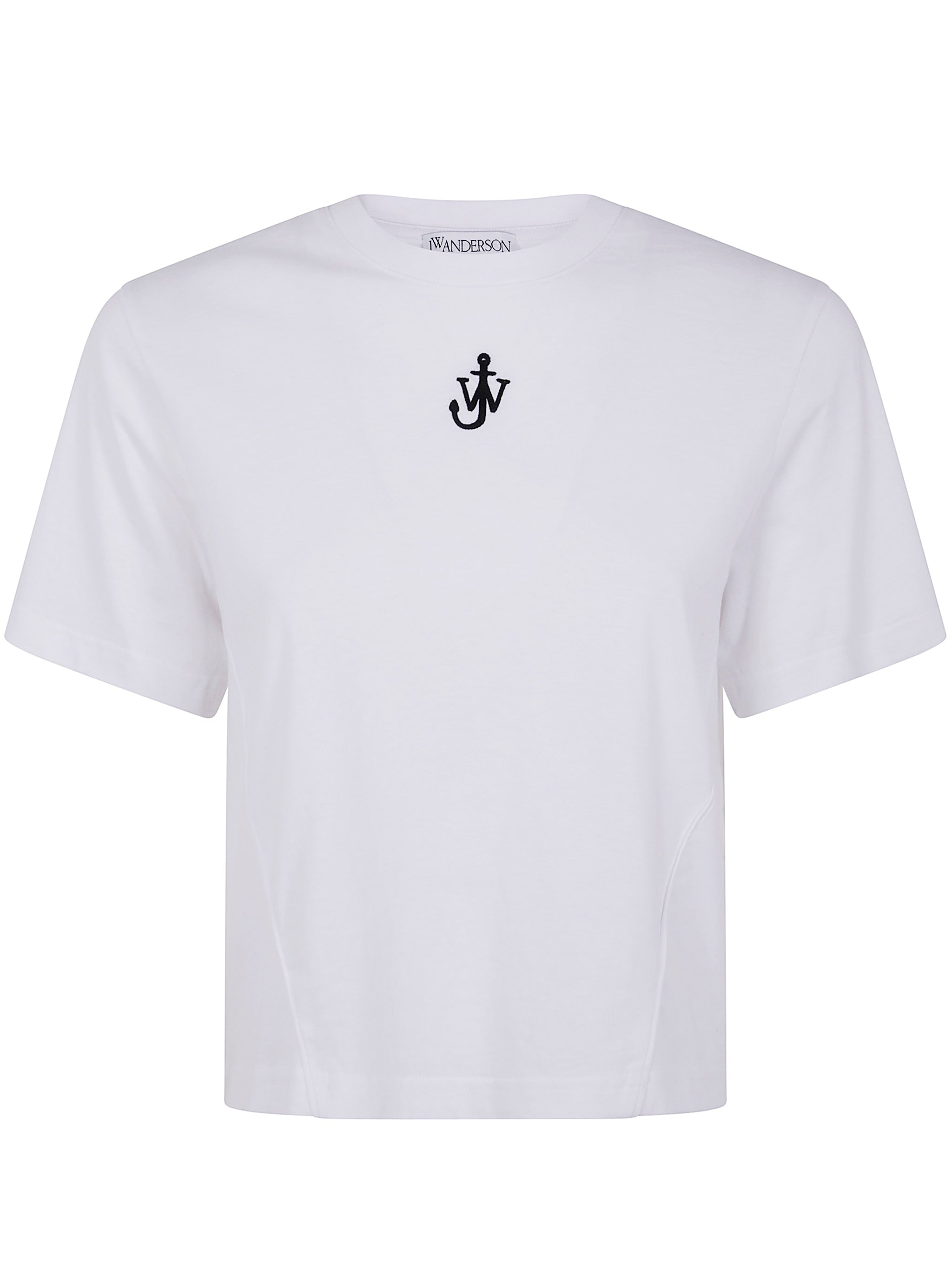 JW ANDERSON Mini Panelled Cropped T-Shirt