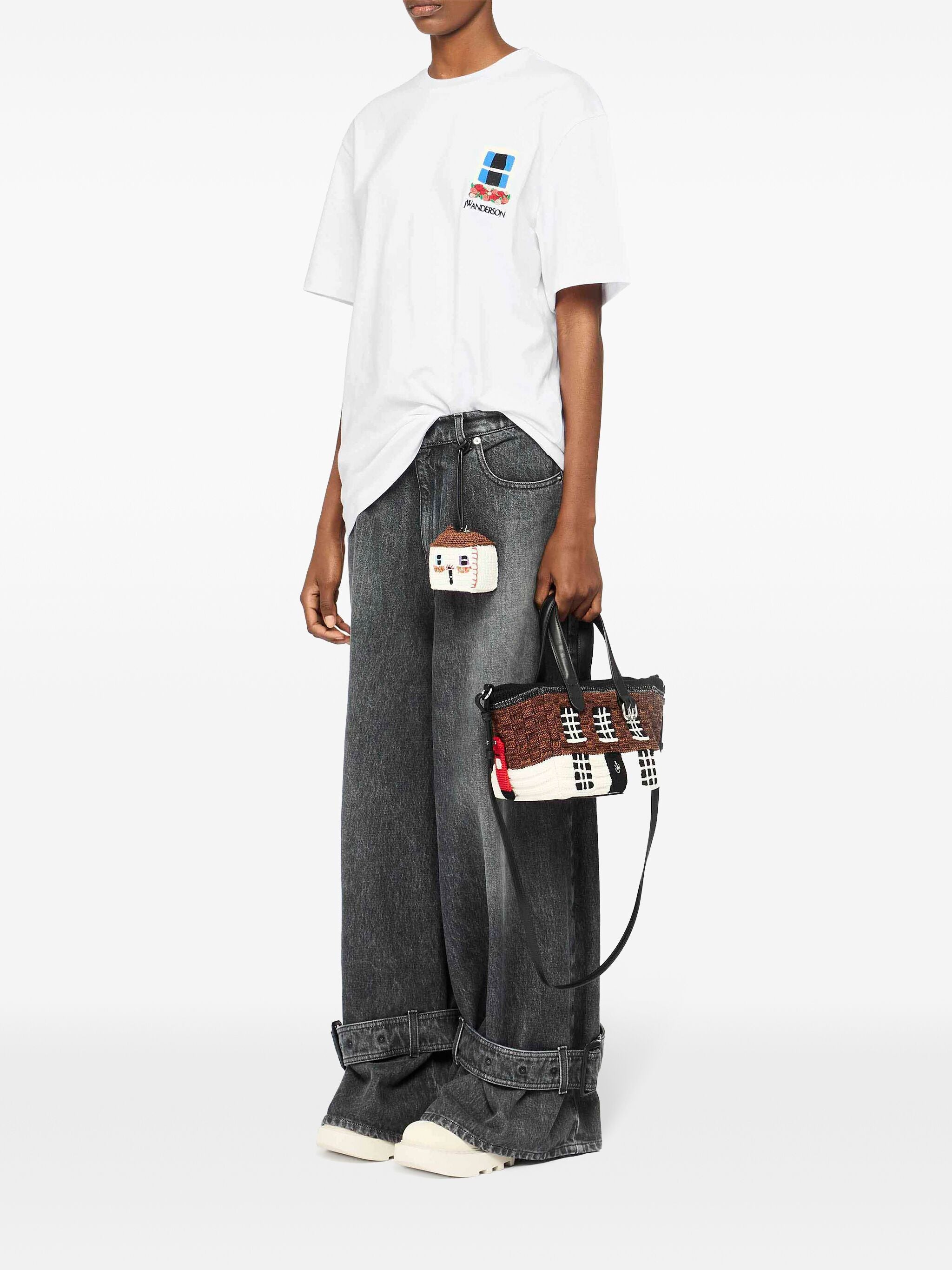 JW ANDERSON Embroidered Window T-Shirt for Women - SS25