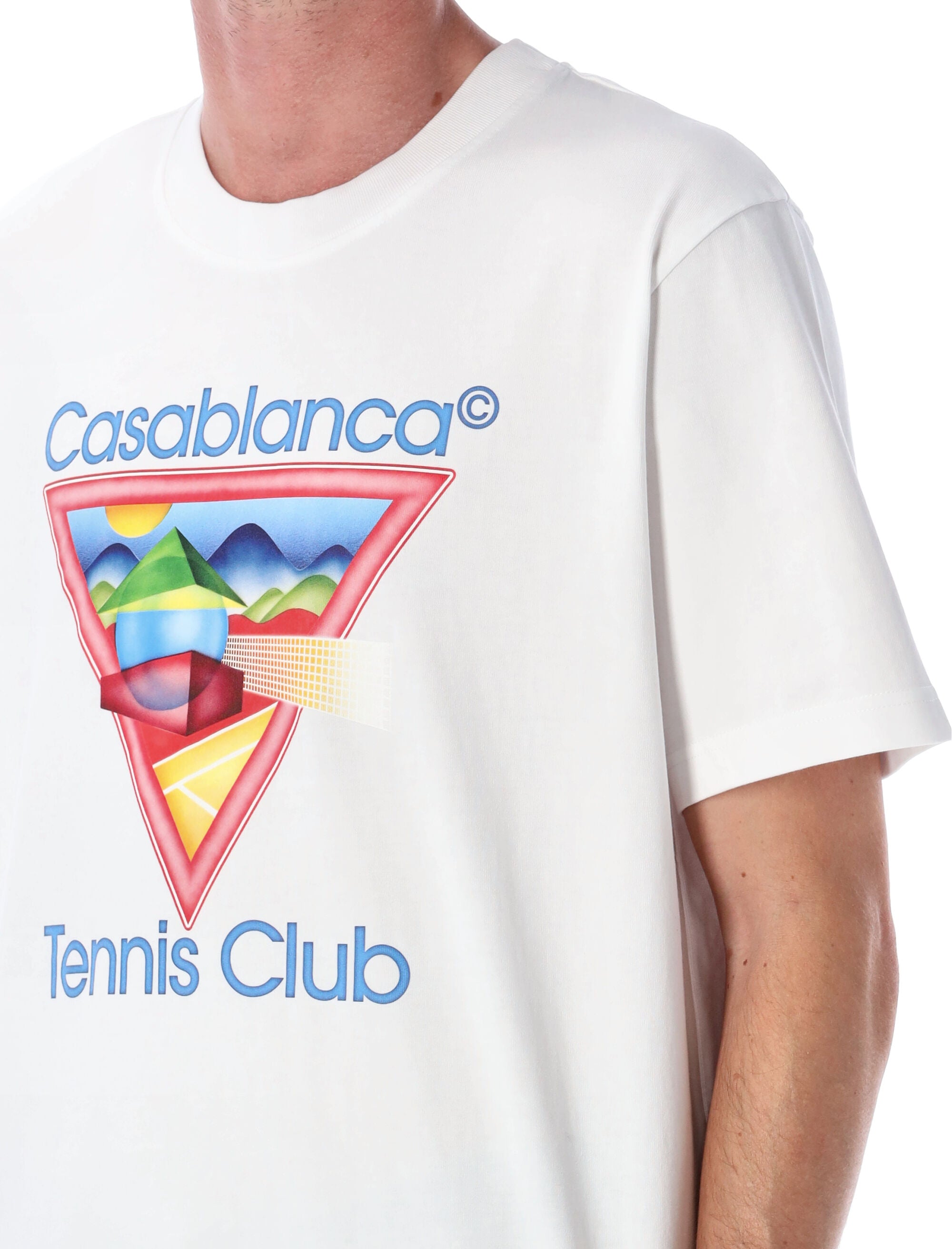 CASABLANCA Bright Mini T-Shirt for Men - FW25 Collection