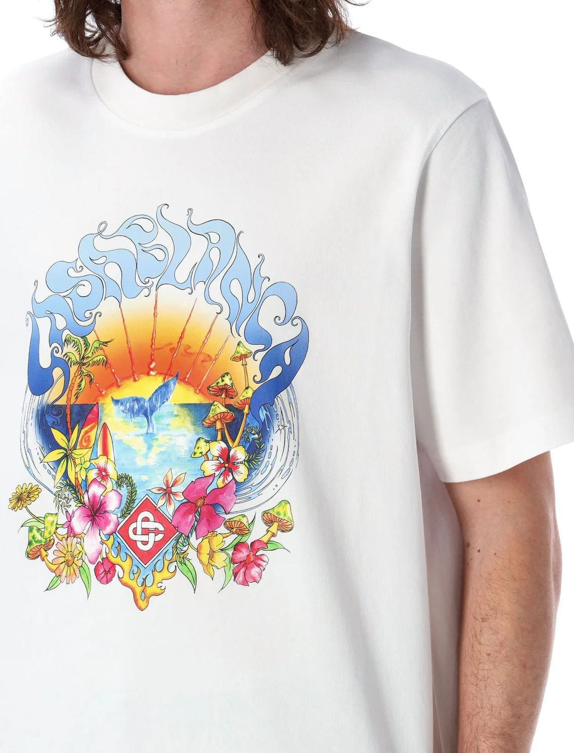 CASABLANCA Montagne Ondulée T-Shirt