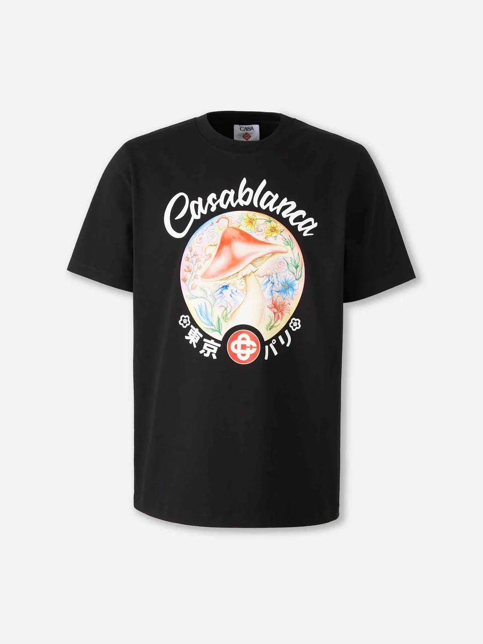 CASABLANCA Mushroom Emblem Mini T-Shirt