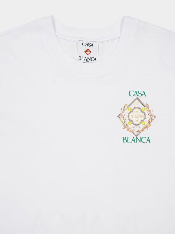 CASABLANCA Championship Diamond T-Shirt