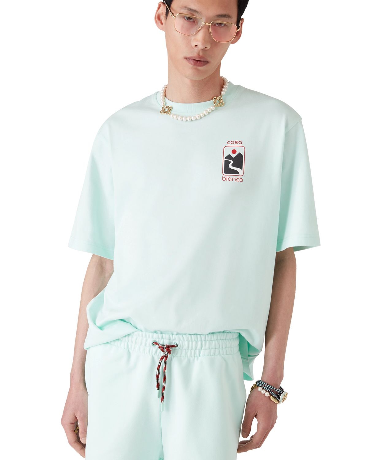 CASABLANCA Sunset Valley Oversized T-Shirt