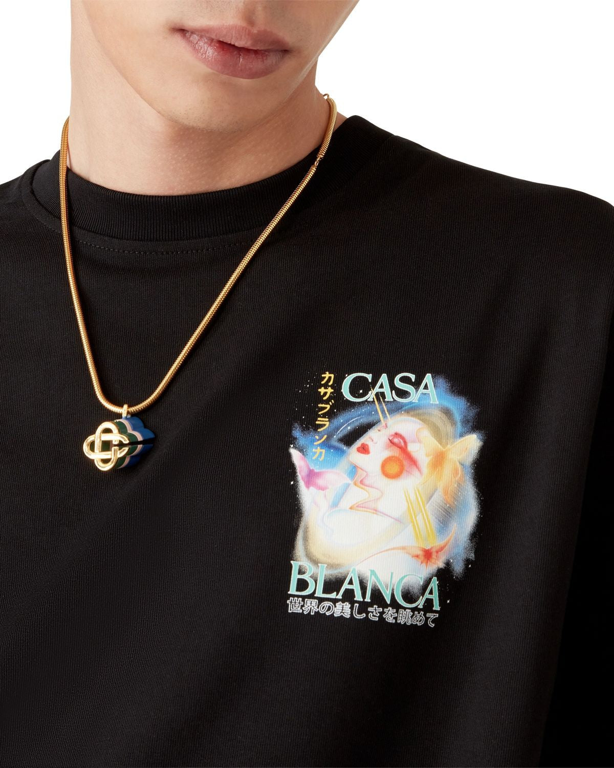 CASABLANCA Galactic Connection Oversized T-Shirt