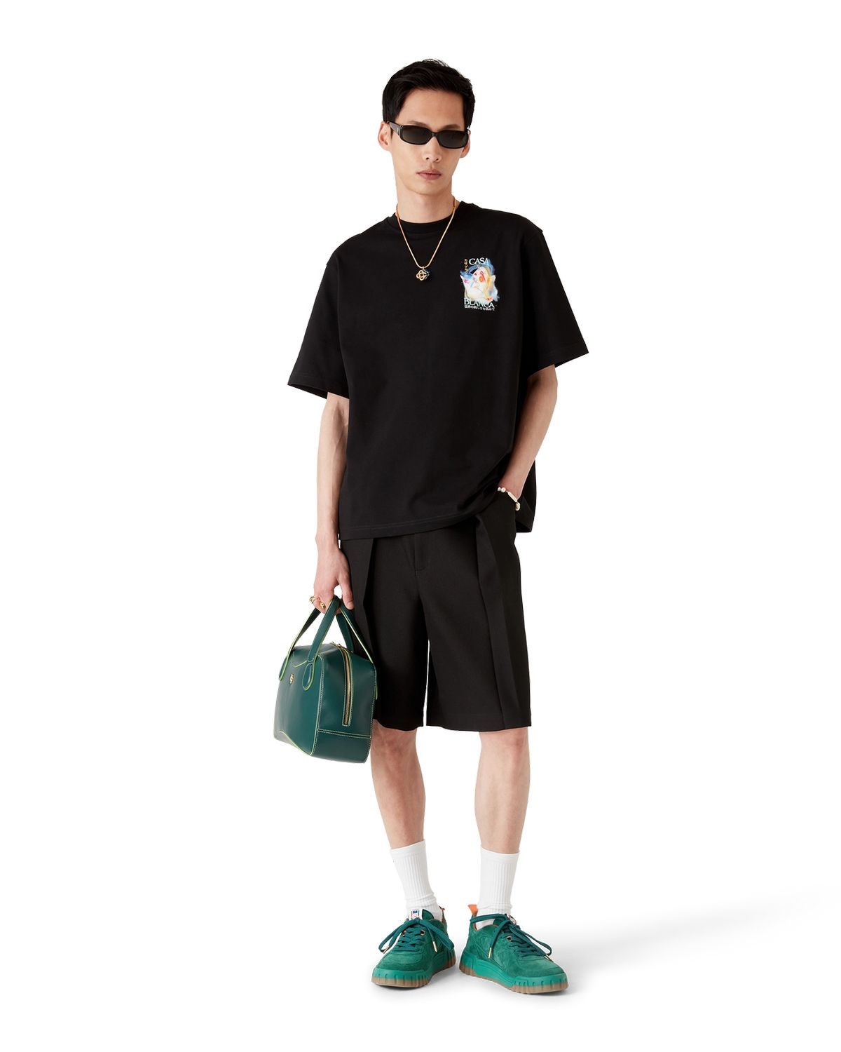 CASABLANCA Galactic Connection Oversized T-Shirt