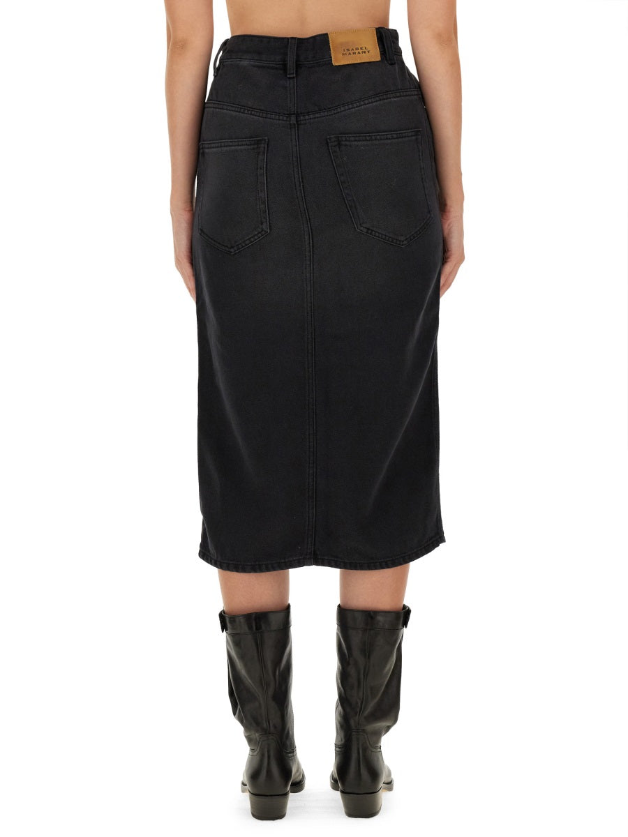 ISABEL MARANT Regular Fit Tilaurea Skirt Size 36