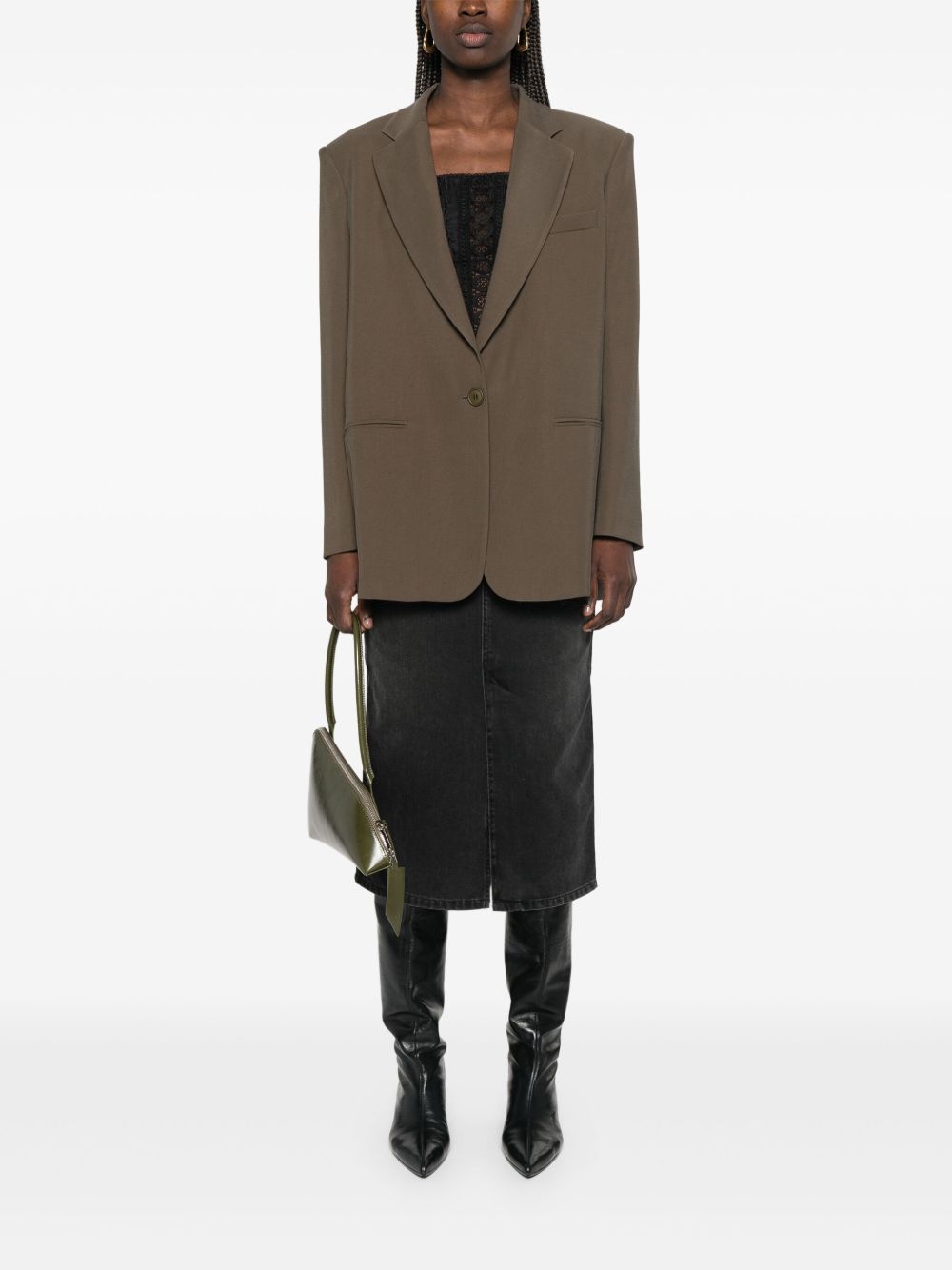 ISABEL MARANT Denim Midi Skirt