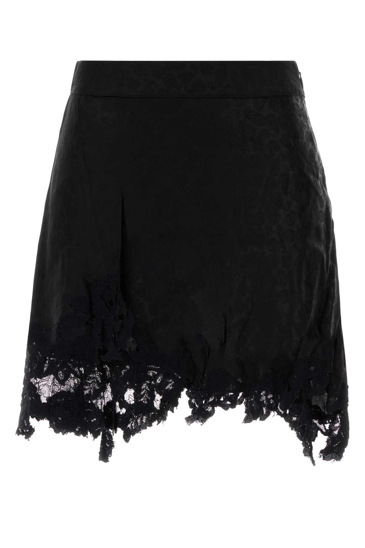 ISABEL MARANT Sophisticated Satin Mini Skirt