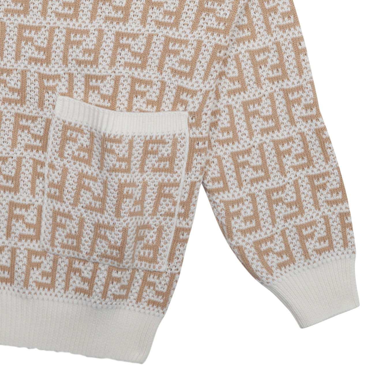 FENDI Mini Cotton Knit Sweater for Boys