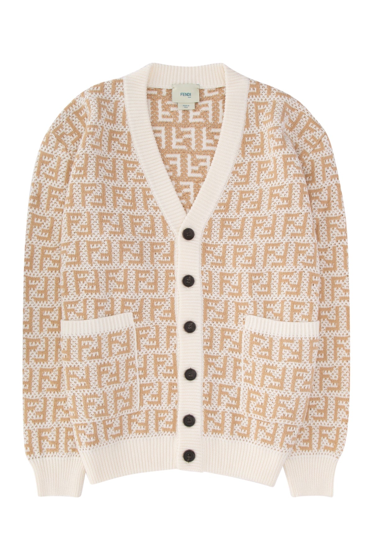 FENDI KIDS Mini Knit Sweater for Boys - FW24 Collection