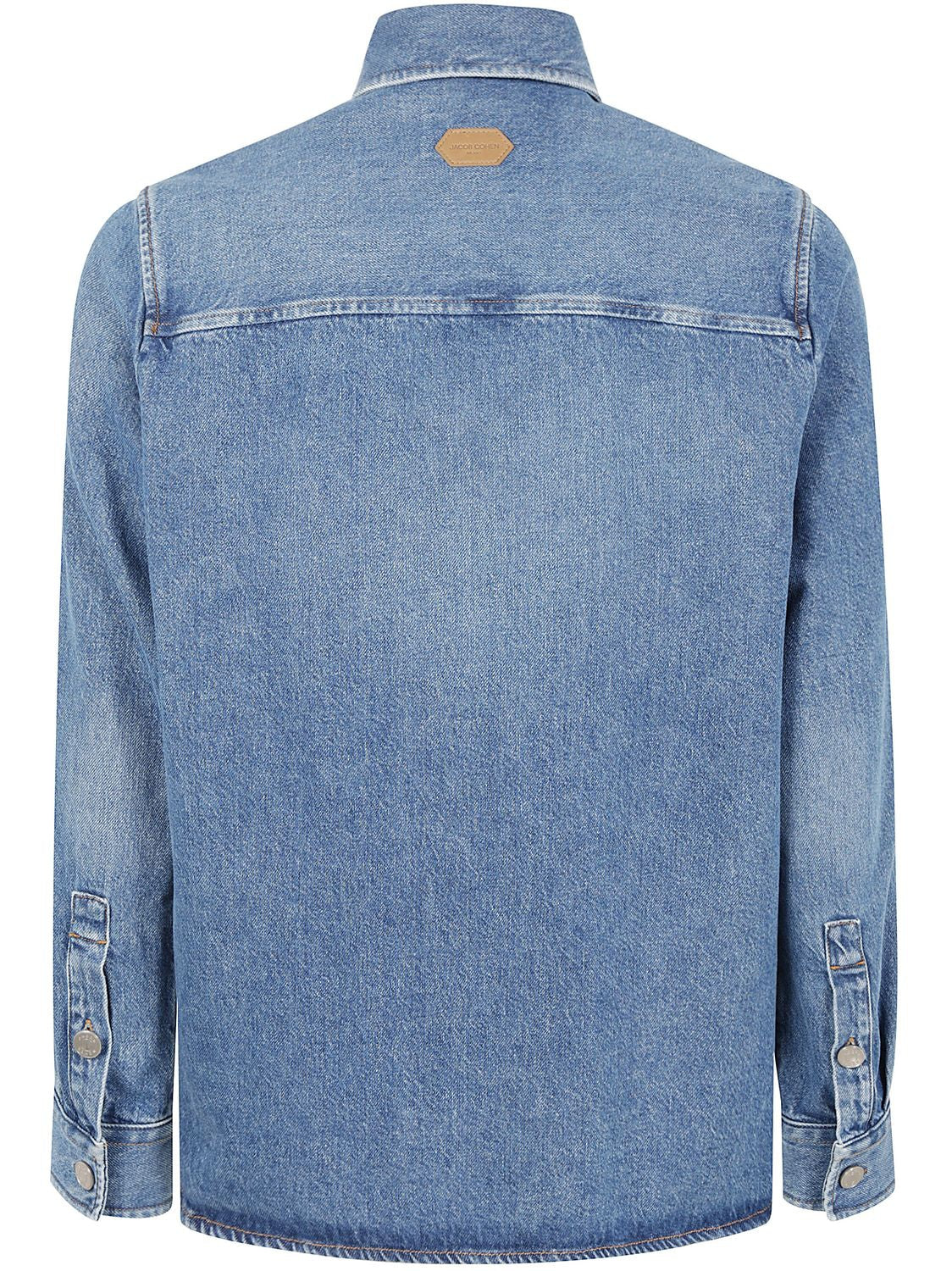 JACOB COHEN Light Vintage Denim Jacket for Men