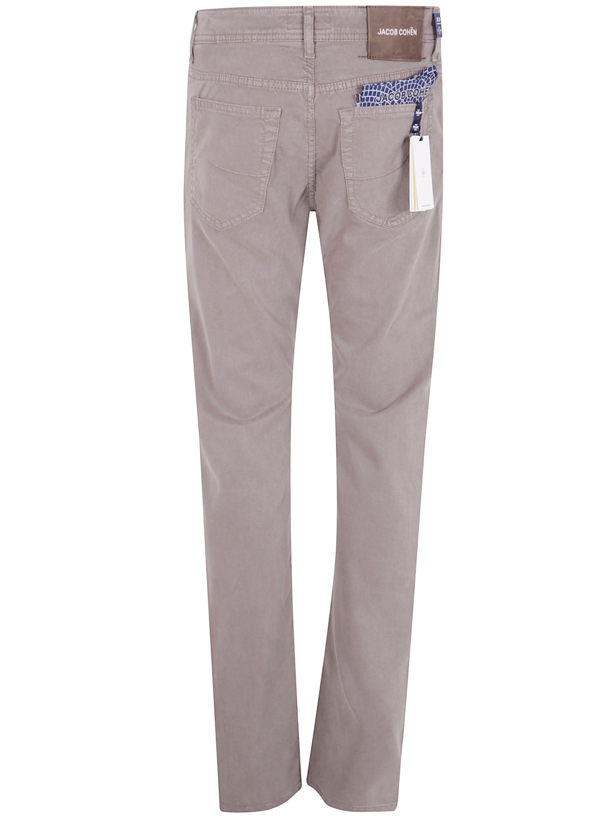 JACOB COHEN Slim Fit 5-Pocket Trousers for Men - FW25 Collection