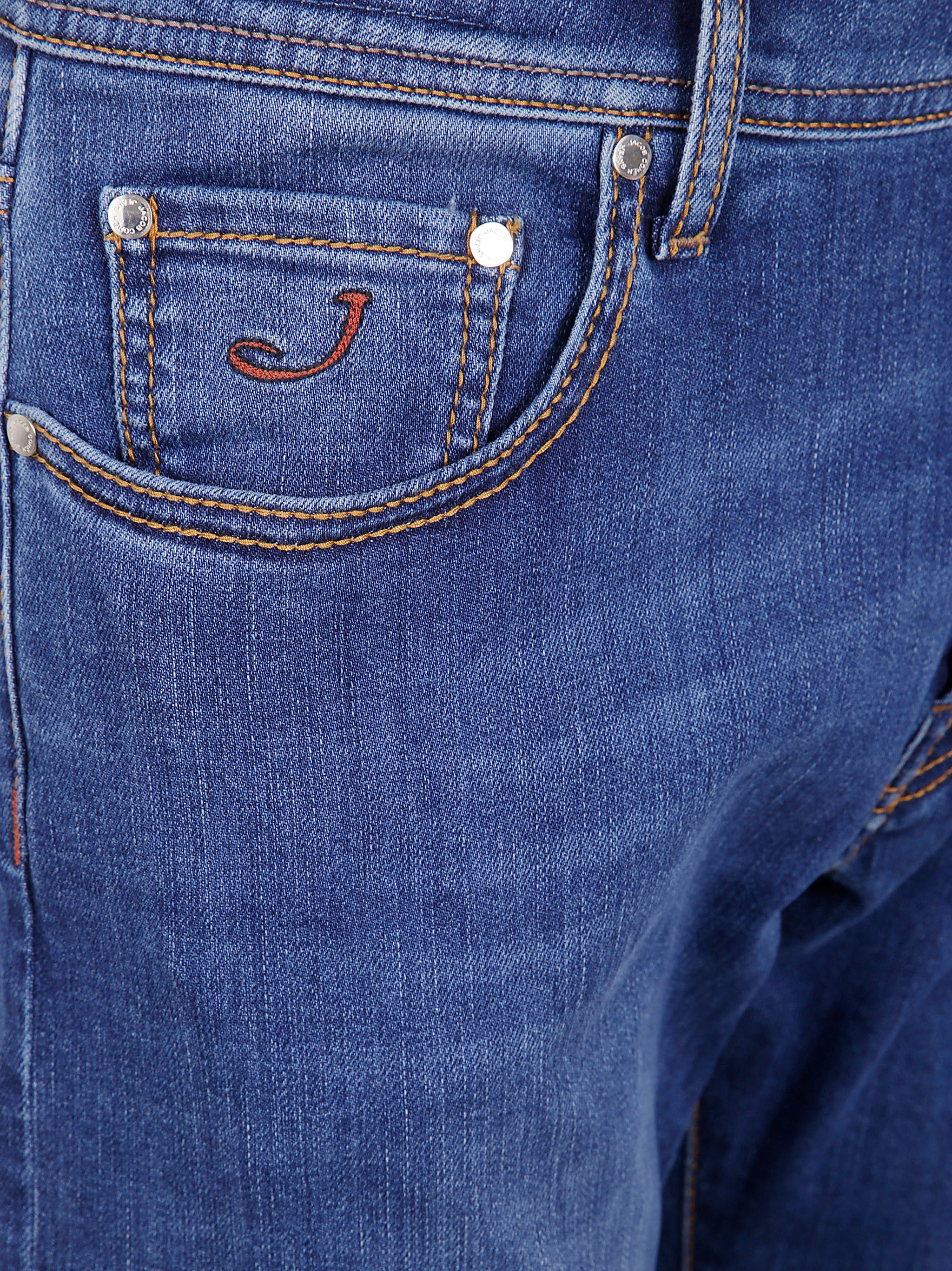 JACOB COHEN Slim Fit 5 Pocket Denim Pants