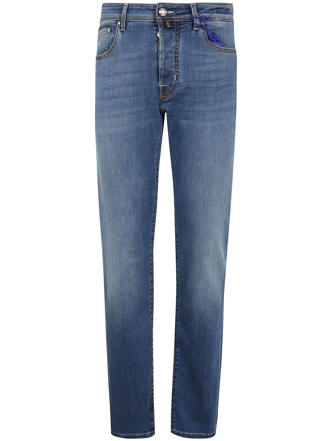 JACOB COHEN Slim Fit 5 Pocket Pants for Men - Spring/Summer 2025